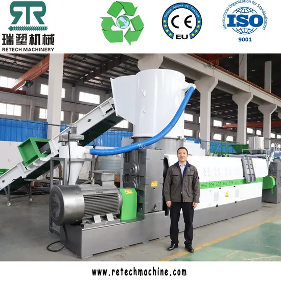 플라스틱 PE/PP/HDPE/LDPE/LLDPE/BOPP 필름/가방/직포/부직포/섬유/과립화 플랜트/과립화 라인/응집 재활용/소형 펠릿화 기계